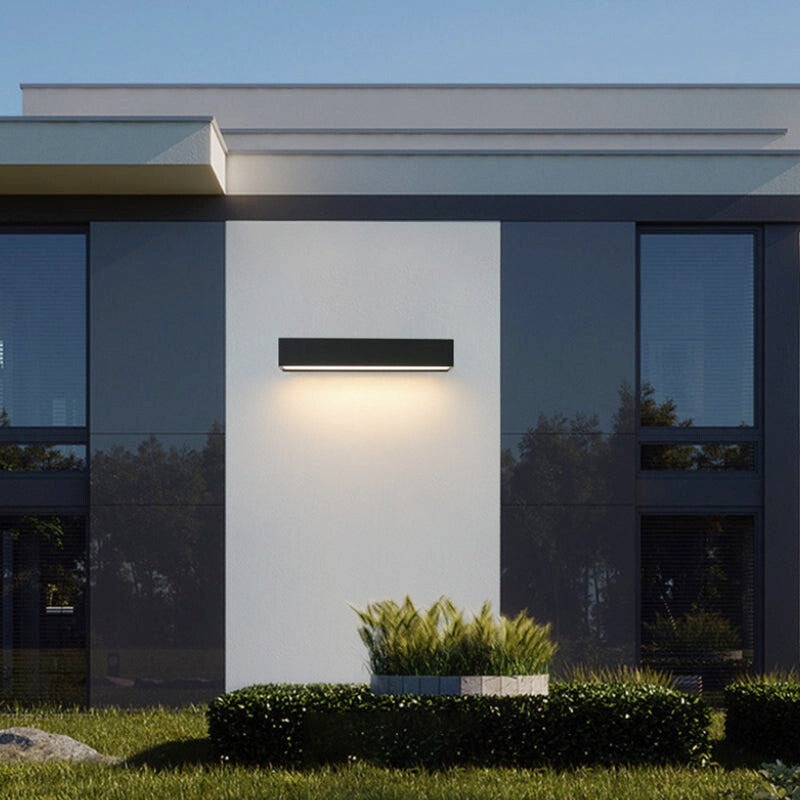 Solar Outdoor Wall Light LED – Minimalistic Wall Lamp with IP65