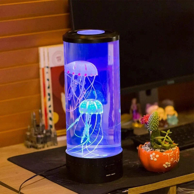 Hypnotic Medusa LED Lamp – Decorative Mood Light with Moving Light