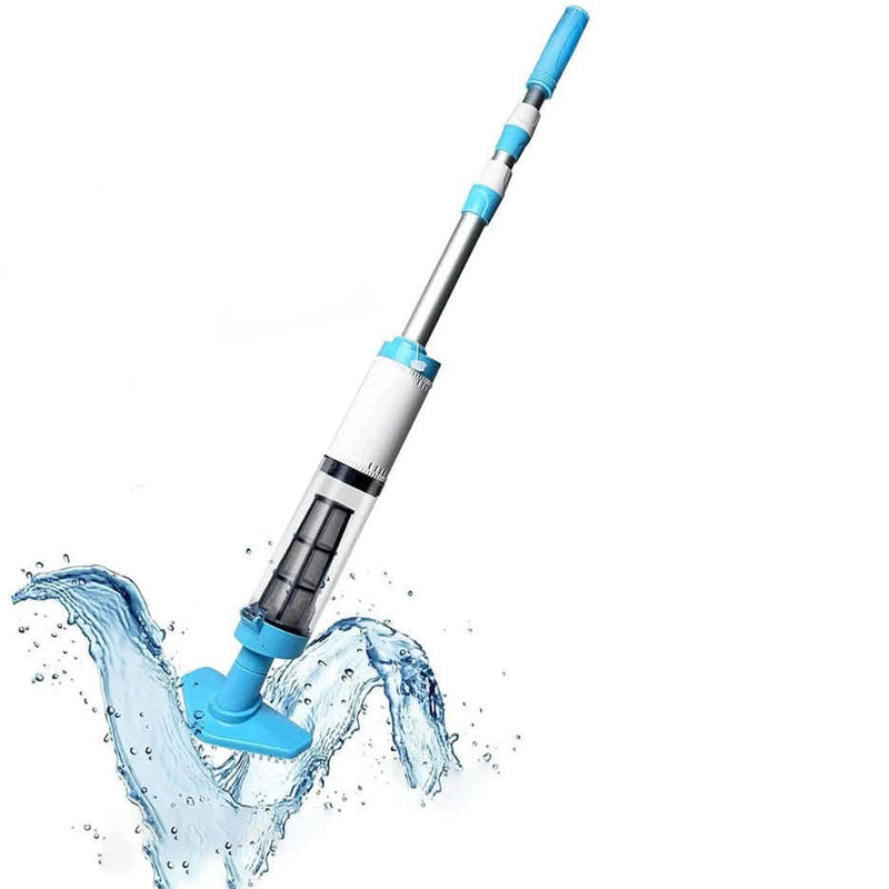 Cordless Pool Vacuum Cleaner with Telescopic Pole for Easy Pool Cleaning