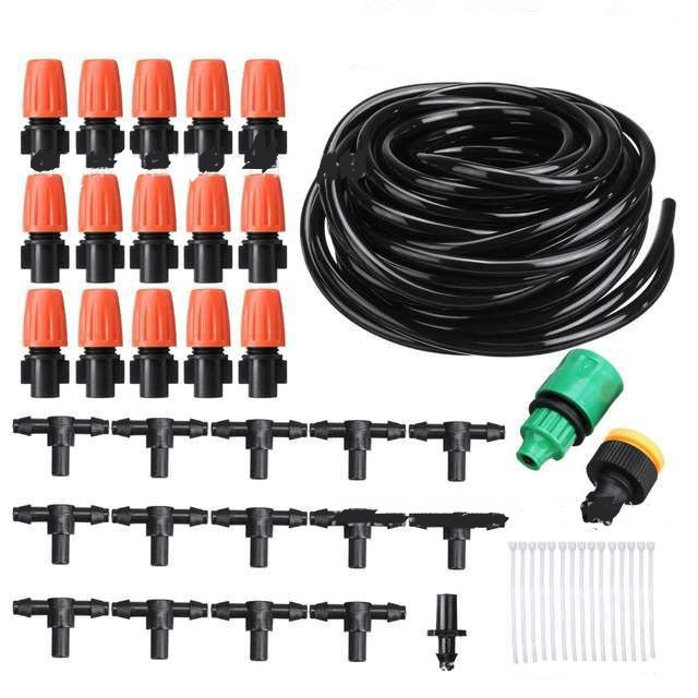 Automatic Drip Irrigation Kit for Gardens, Balconies and Greenhouses