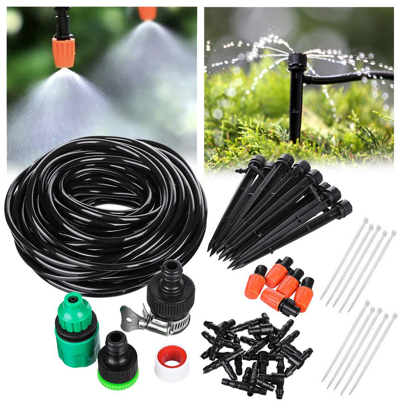 Automatic Drip Irrigation Kit for Gardens, Balconies and Greenhouses