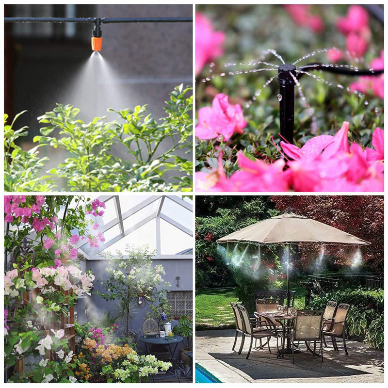 Automatic Drip Irrigation Kit for Gardens, Balconies and Greenhouses