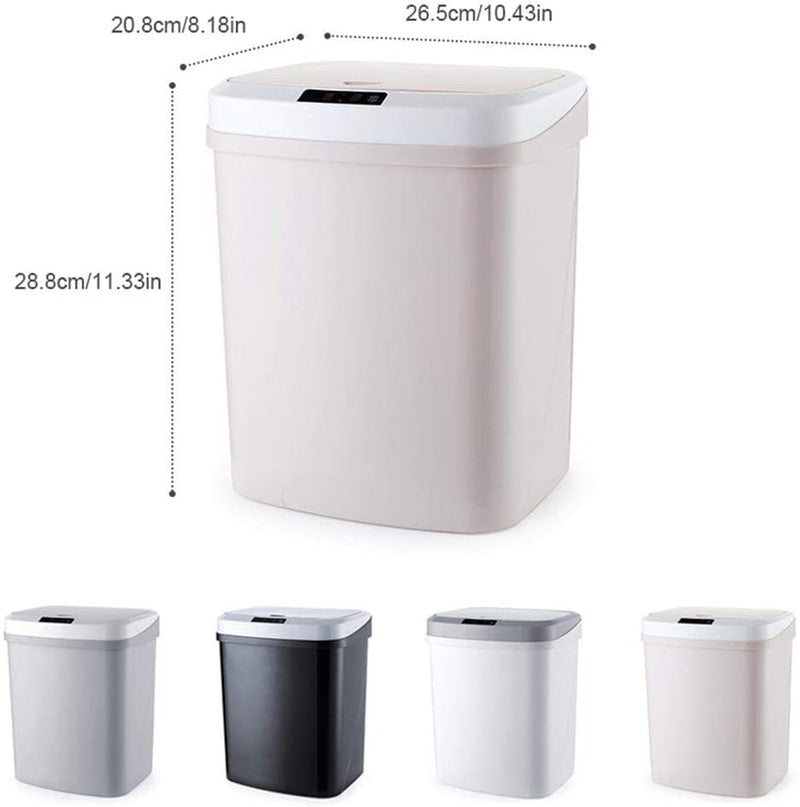 Automatic Sensor Bin 15L – Touchless, Quiet and Hygienic for Kitchen and Bathroom
