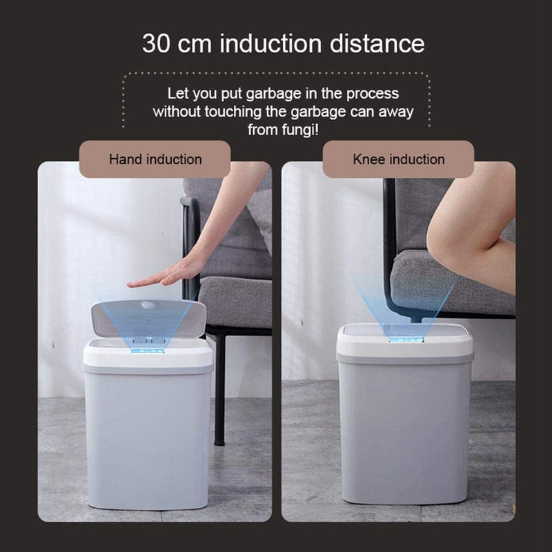 Automatic Sensor Bin 15L – Touchless, Quiet and Hygienic for Kitchen and Bathroom