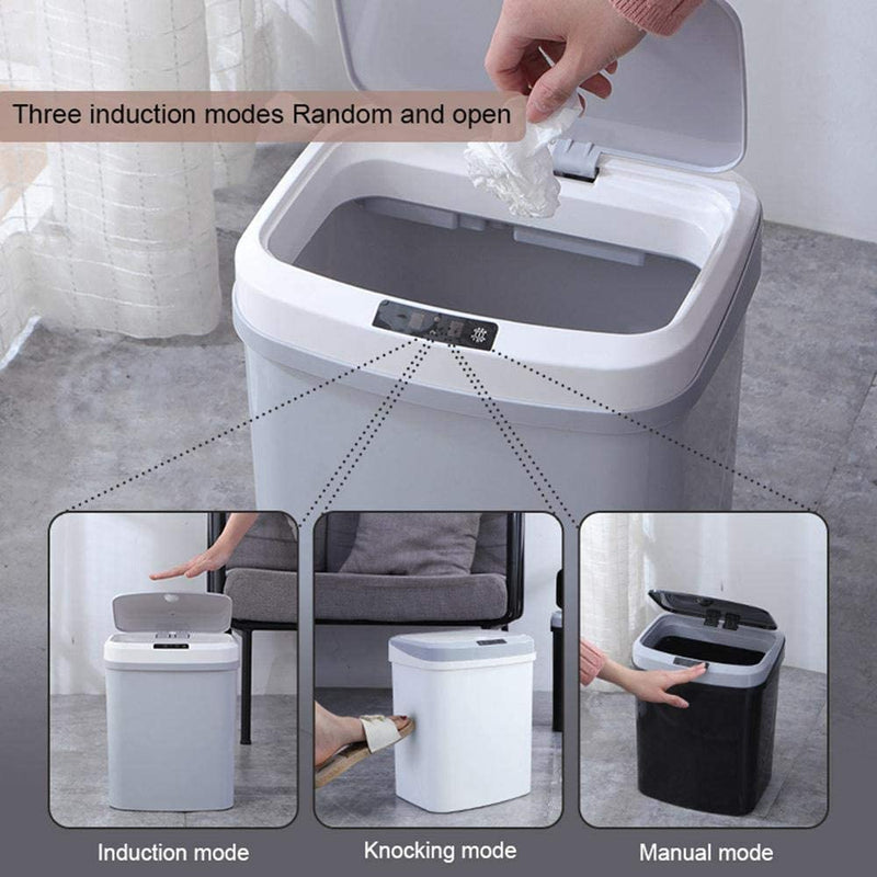 Automatic Sensor Bin 15L – Touchless, Quiet and Hygienic for Kitchen and Bathroom