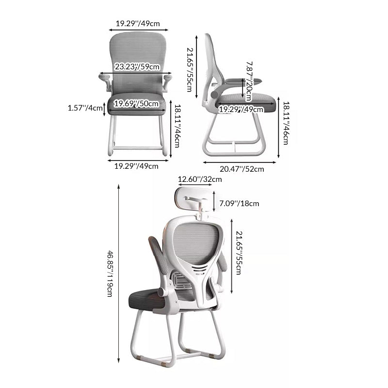 Ergonomic Mesh Office Chair with Adjustable Armrests
