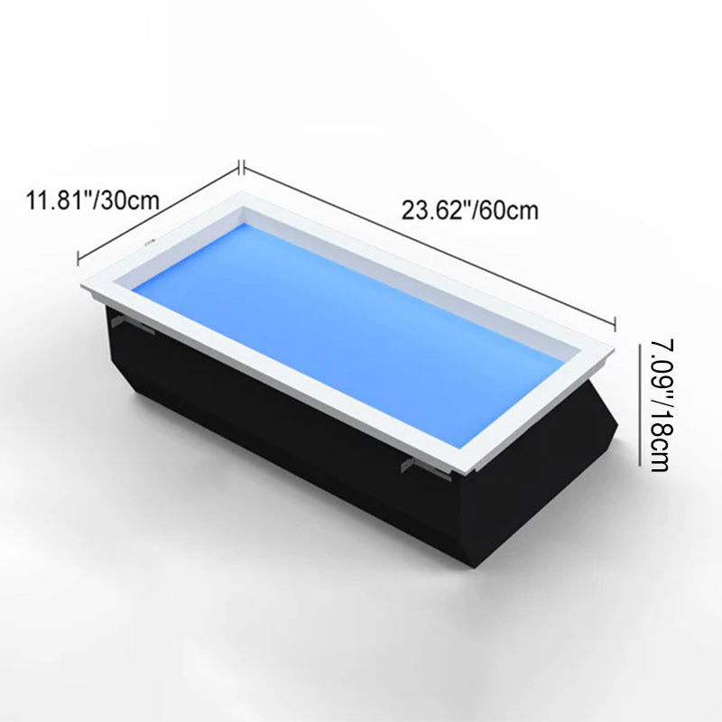 Smart LED Sky Ceiling Light for Simulated Daylight in Modern Rooms