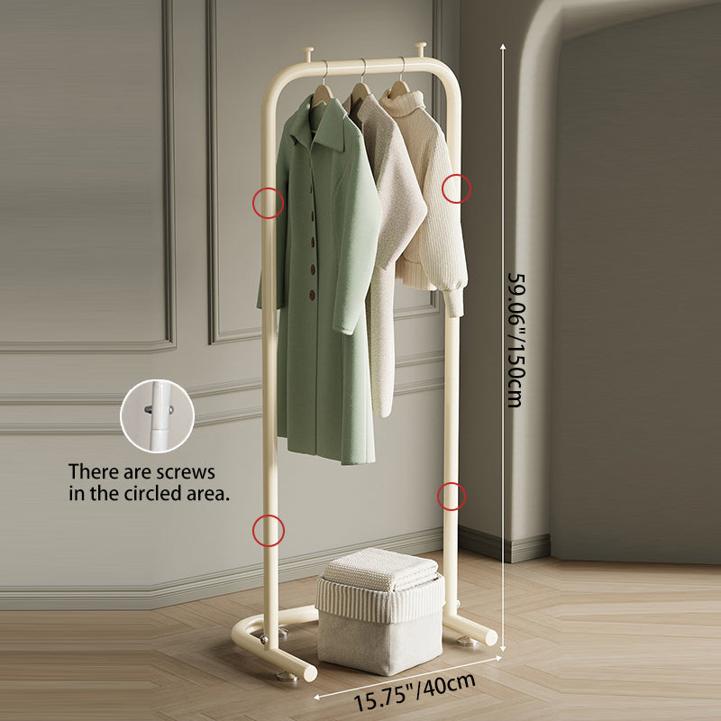 Freestanding Stainless Steel Clothes Rack