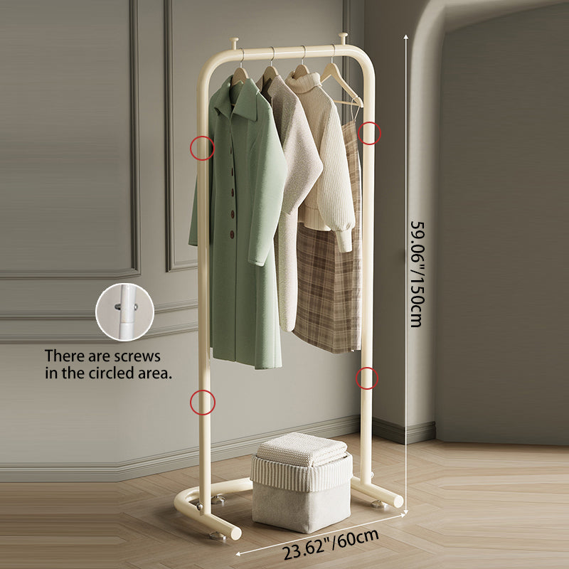 Freestanding Stainless Steel Clothes Rack