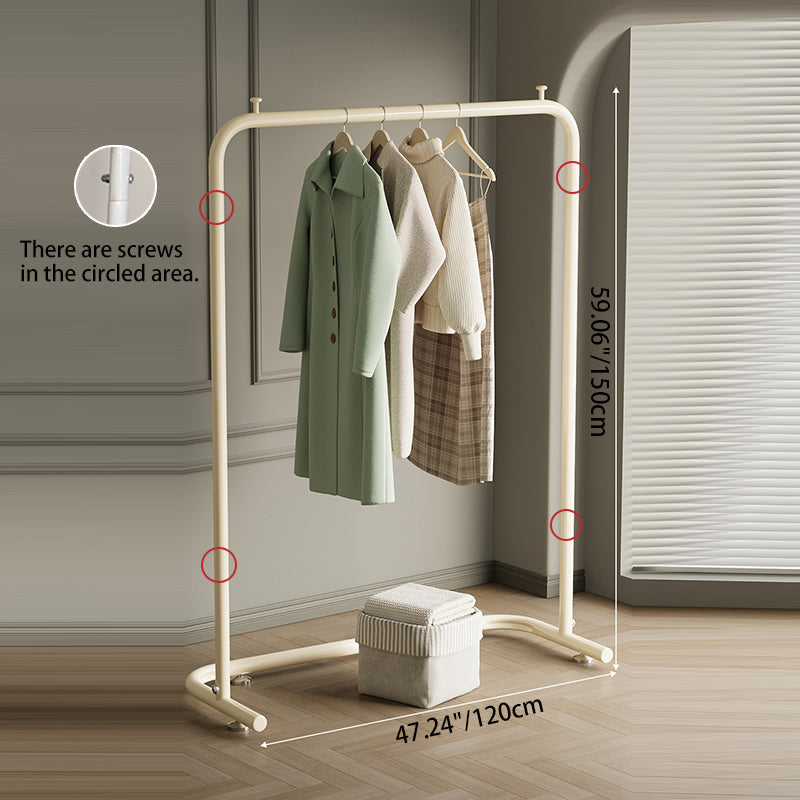 Freestanding Stainless Steel Clothes Rack