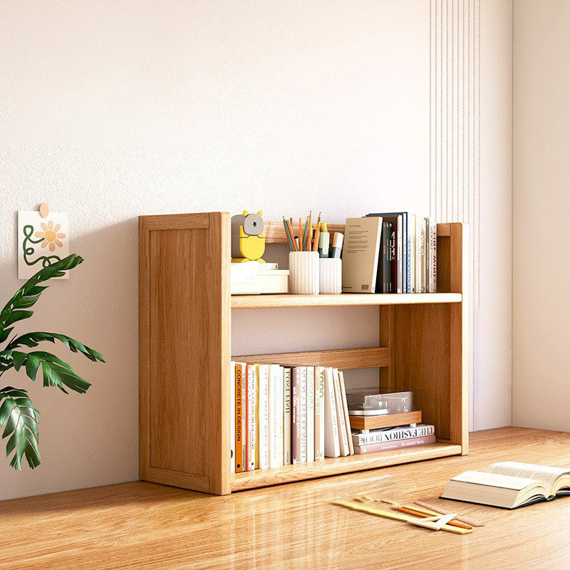 Bamboo Bookshelf with Optional Drawer and Two or Three Tiers