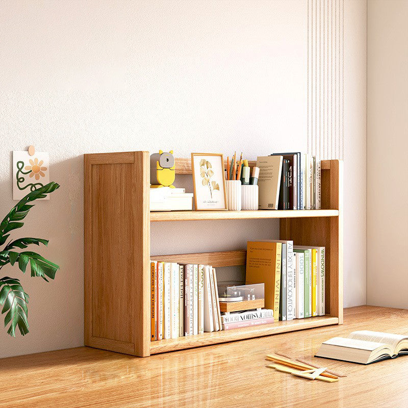 Bamboo Bookshelf with Optional Drawer and Two or Three Tiers