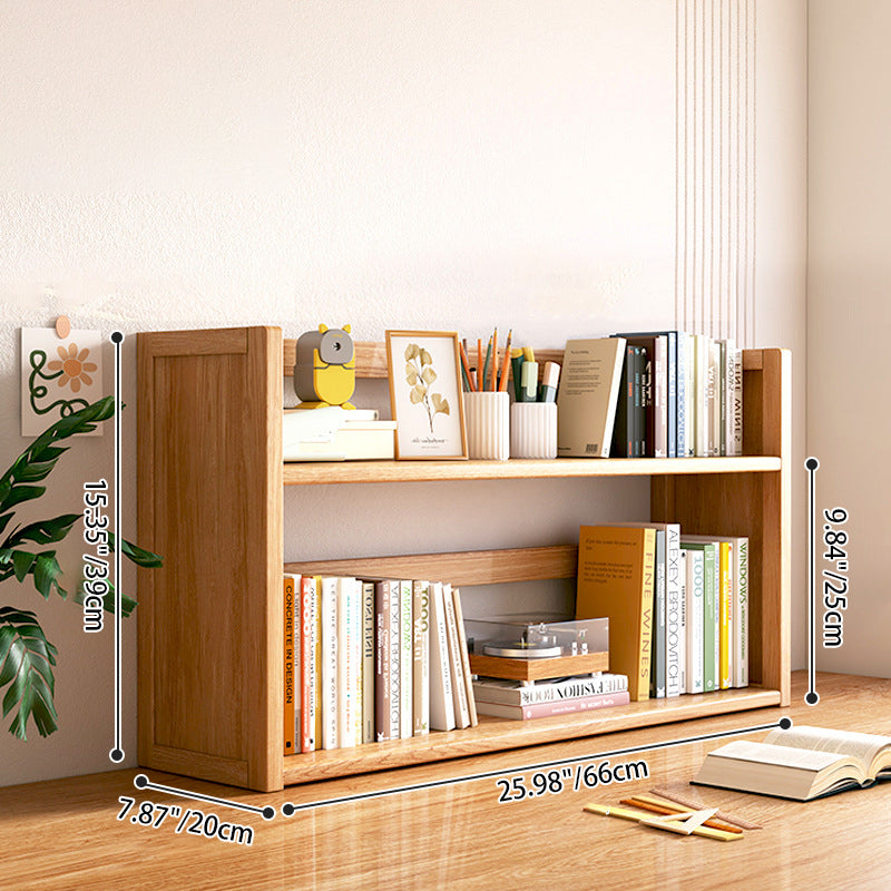 Bamboo Bookshelf with Optional Drawer and Two or Three Tiers