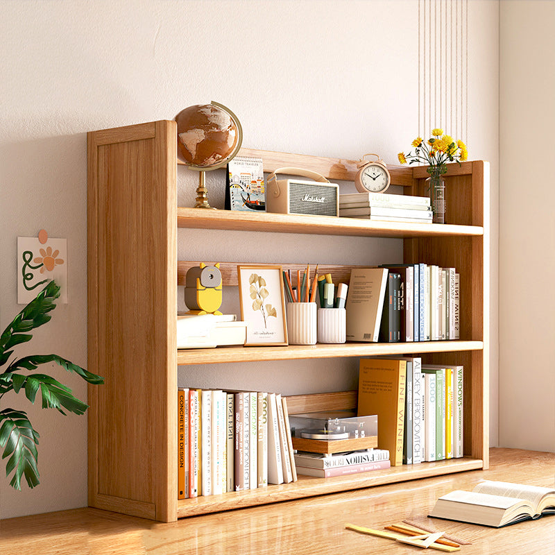 Bamboo Bookshelf with Optional Drawer and Two or Three Tiers
