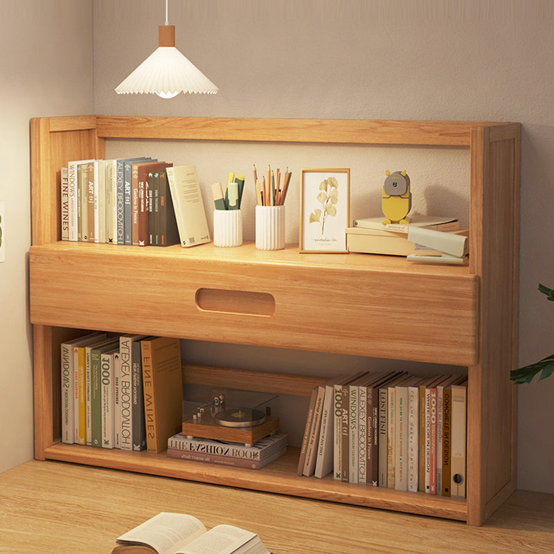 Bamboo Bookshelf with Optional Drawer and Two or Three Tiers