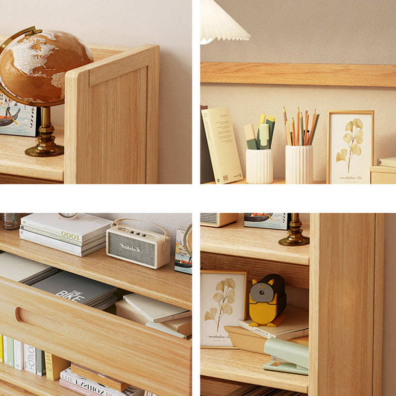 Bamboo Bookshelf with Optional Drawer and Two or Three Tiers