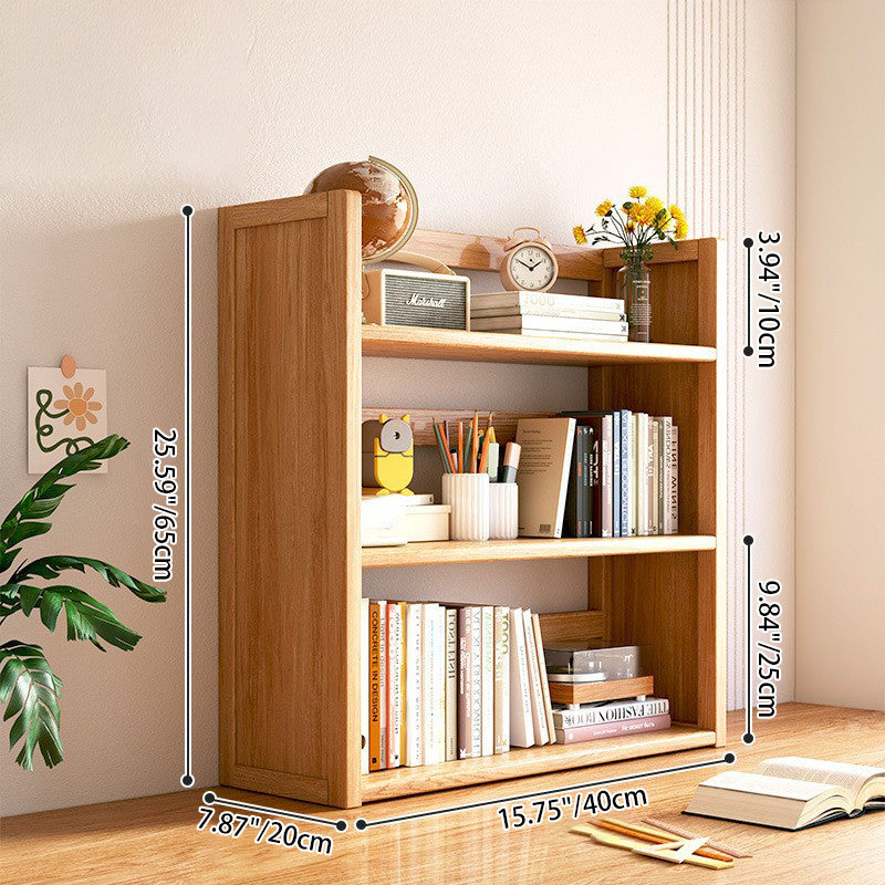 Bamboo Bookshelf with Optional Drawer and Two or Three Tiers