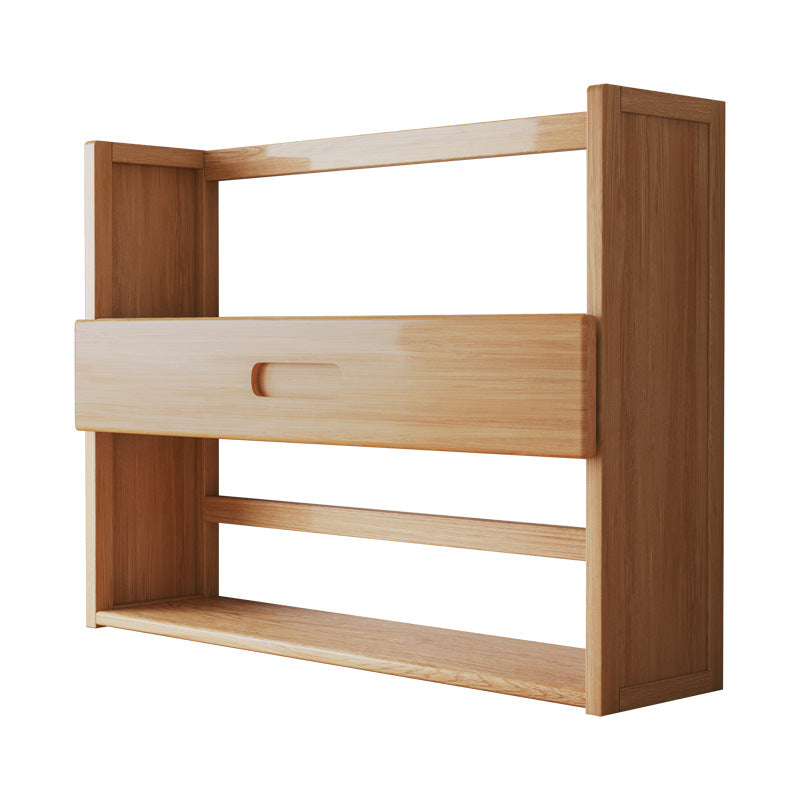 Bamboo Bookshelf with Optional Drawer and Two or Three Tiers