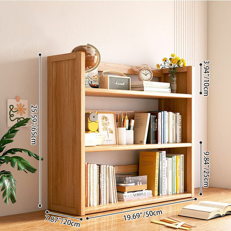 Bamboo Bookshelf with Optional Drawer and Two or Three Tiers