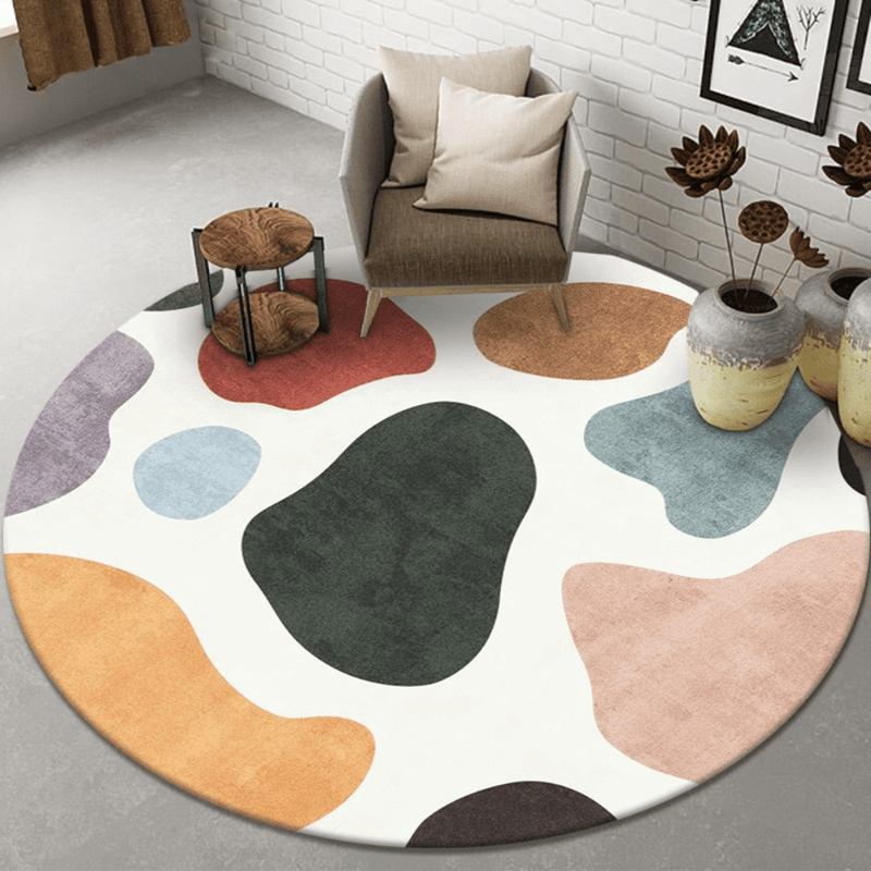 Play Mat for Babies and Children with Mandala Sun Design for Safe Play