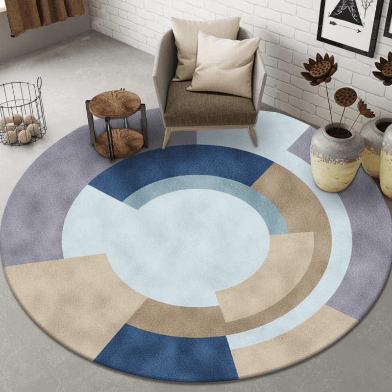 Play Mat for Babies and Children with Mandala Sun Design for Safe Play