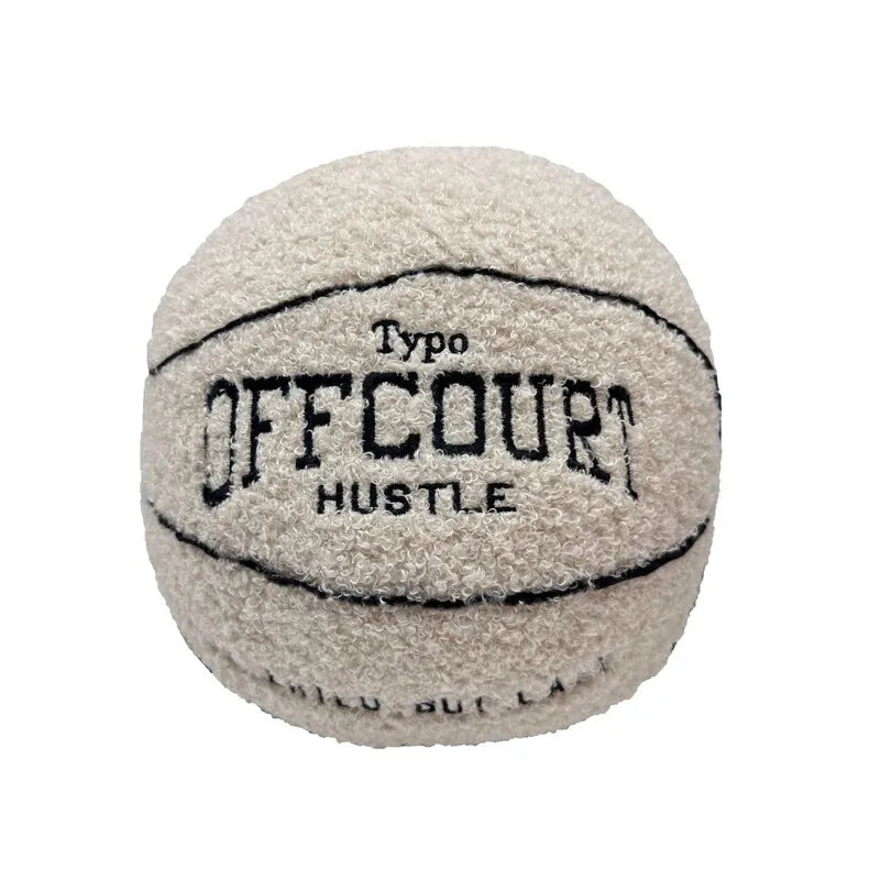 Plush Basketball Sports Decorative Cushion