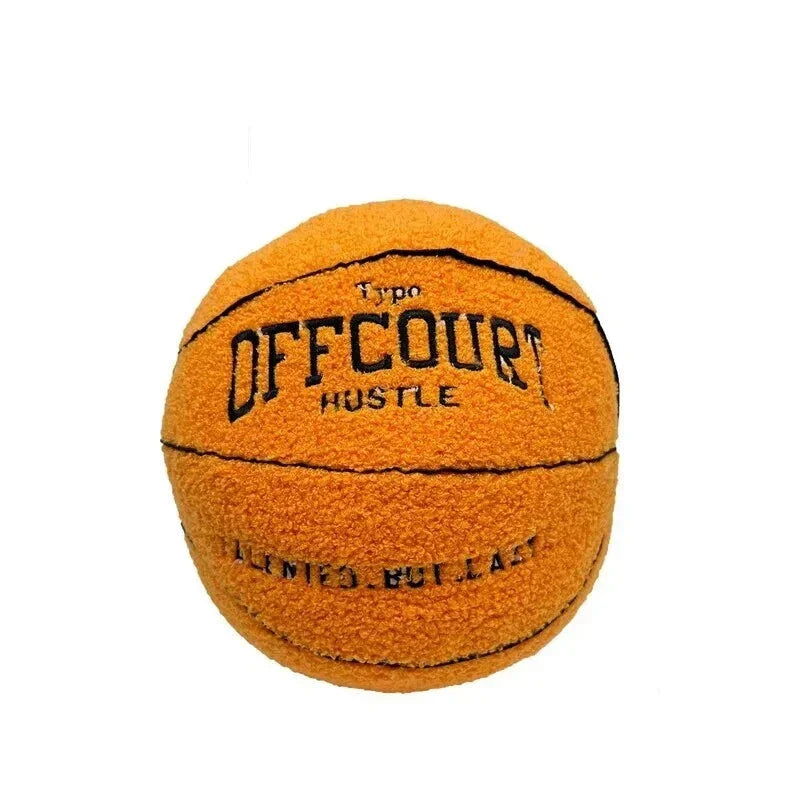 Plush Basketball Sports Decorative Cushion
