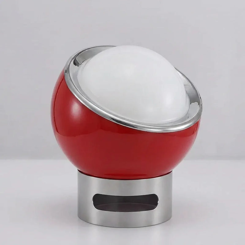 Aurelio Opal Glass Bauhaus Table Lamp