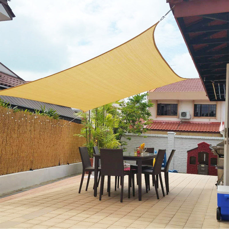 Outdoor Shade Sail with UV Protection for Patios and Gardens