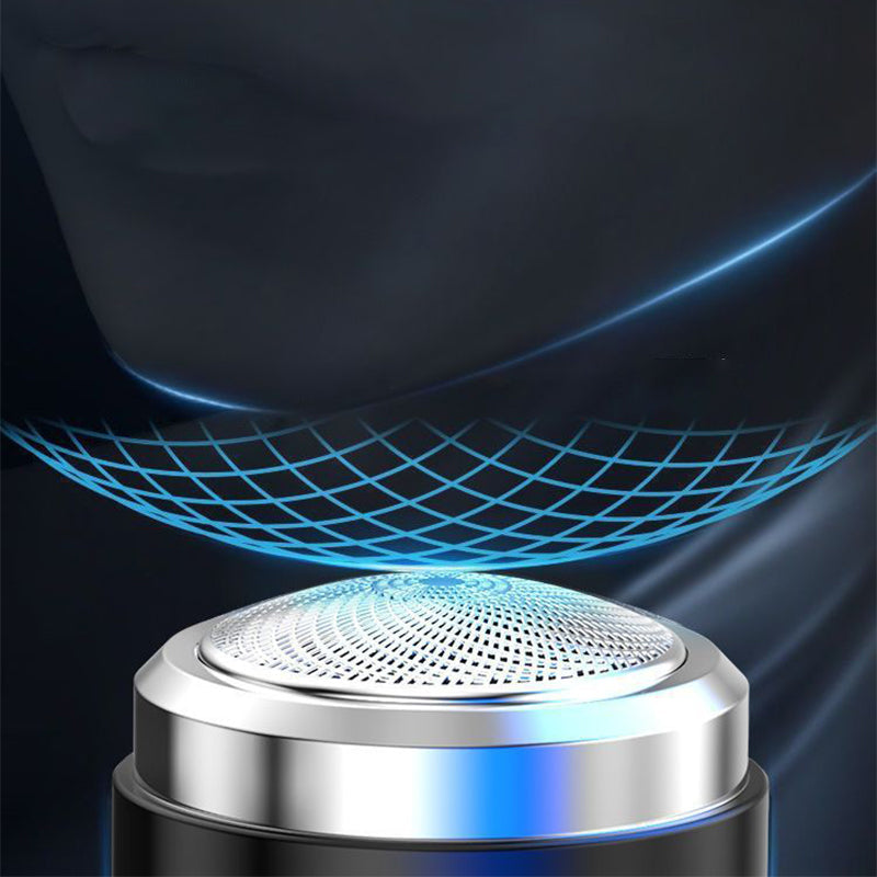Men's Mini Electric Shaver with Digital Display and USB-C Charging