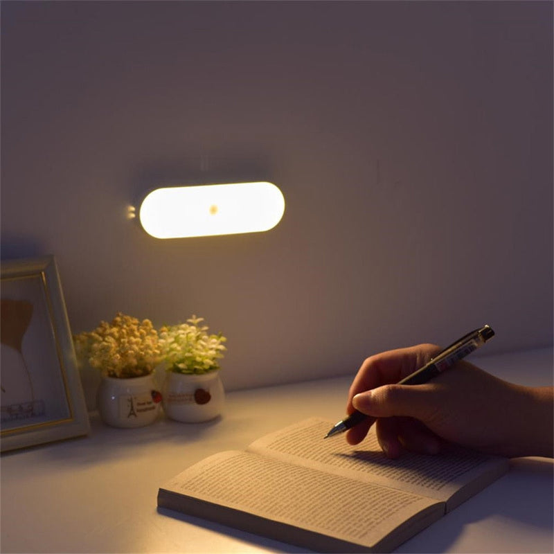 Wireless LED Wall Lamp with Motion Sensor – USB Rechargeable