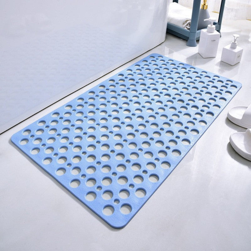 Anti-Slip Shower Mat with Suction Cups and Water Drainage for Bathroom Safety