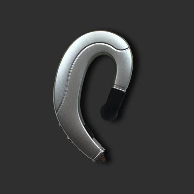 Open-Ear Bluetooth Earpiece with an Ear Hook and Rechargeable Battery