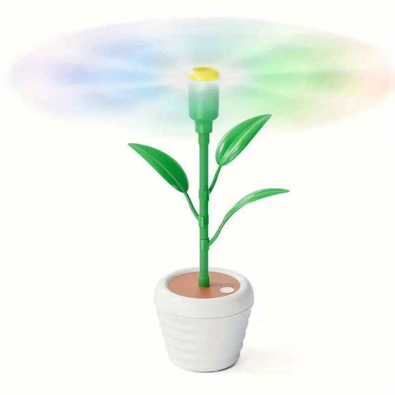 Flowerpot-Style Fly Repellent Fans for Outdoor Dining