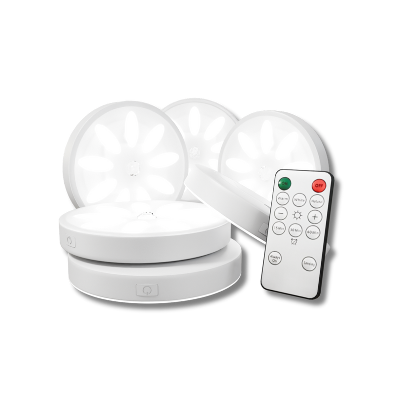 Rechargeable LED Spotlights with Motion Sensor and Dimming