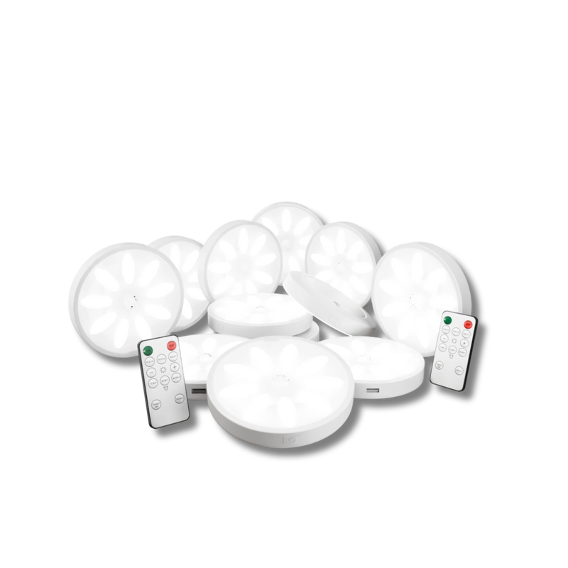 Rechargeable LED Spotlights with Motion Sensor and Dimming