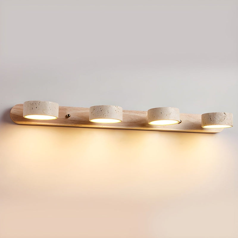 LED Travertine Wall Light with Integrated Lighting for Modern Interiors