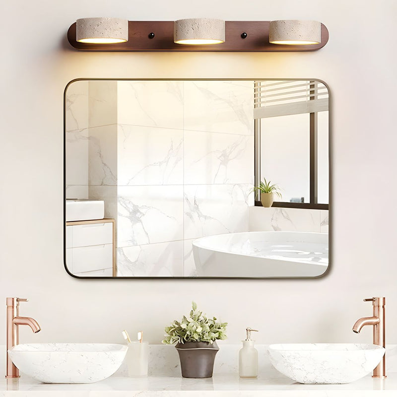 LED Travertine Wall Light with Integrated Lighting for Modern Interiors