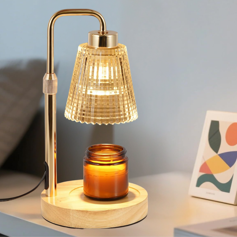 Electric Candle Warmer Lamp with Timer – Dimmable and Decorative