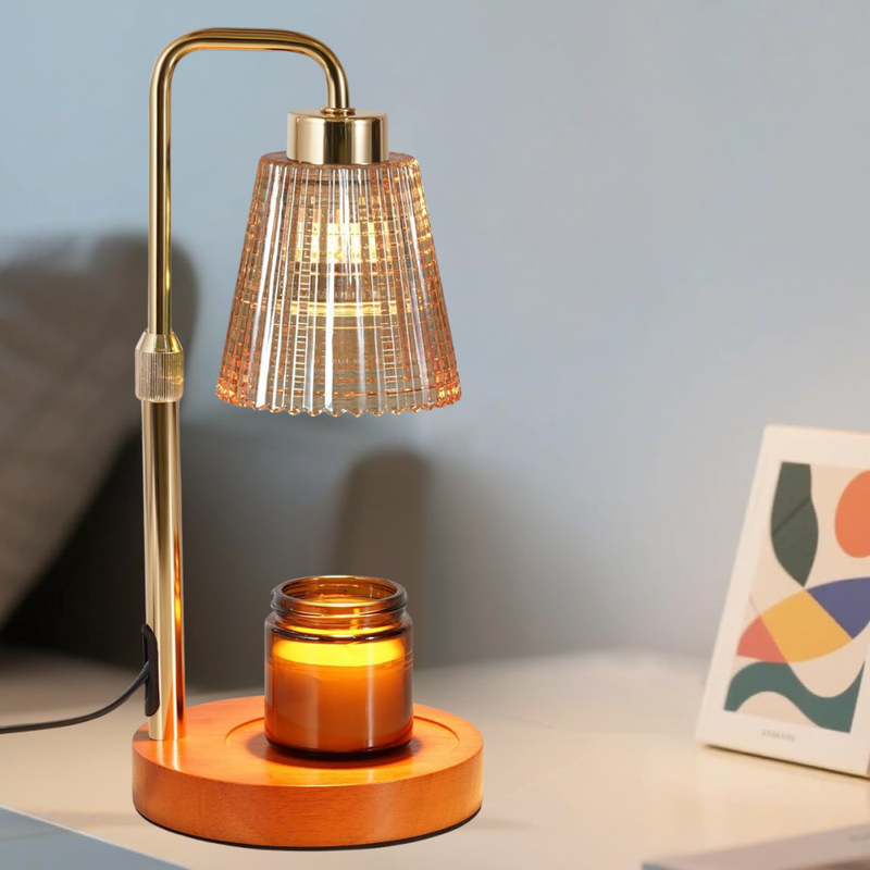 Electric Candle Warmer Lamp with Timer – Dimmable and Decorative