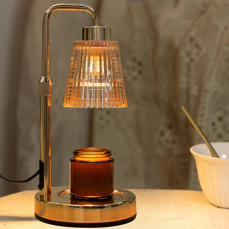 Electric Candle Warmer Lamp with Timer – Dimmable and Decorative