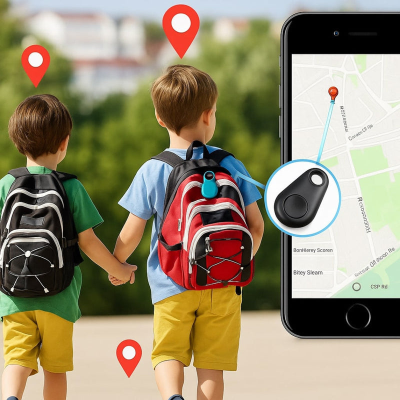 GPS Tracker with Live Location for Children, Pets, and Valuable Items