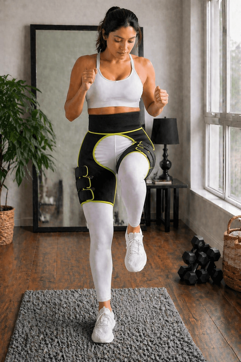 Adjustable Waist Binder with Supportive Thigh Straps