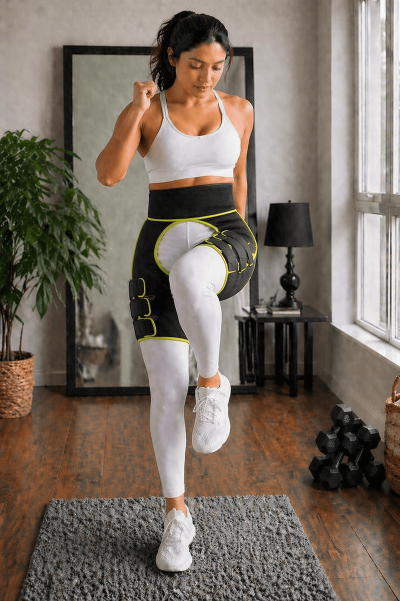 Adjustable Waist Binder with Supportive Thigh Straps