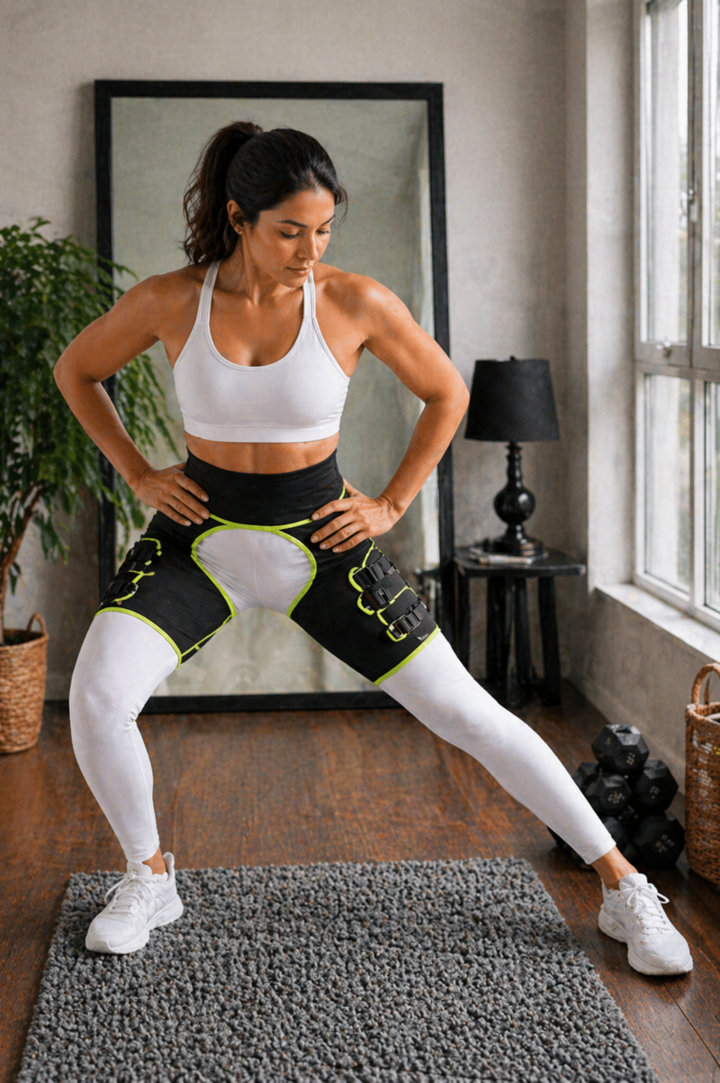 Adjustable Waist Binder with Supportive Thigh Straps