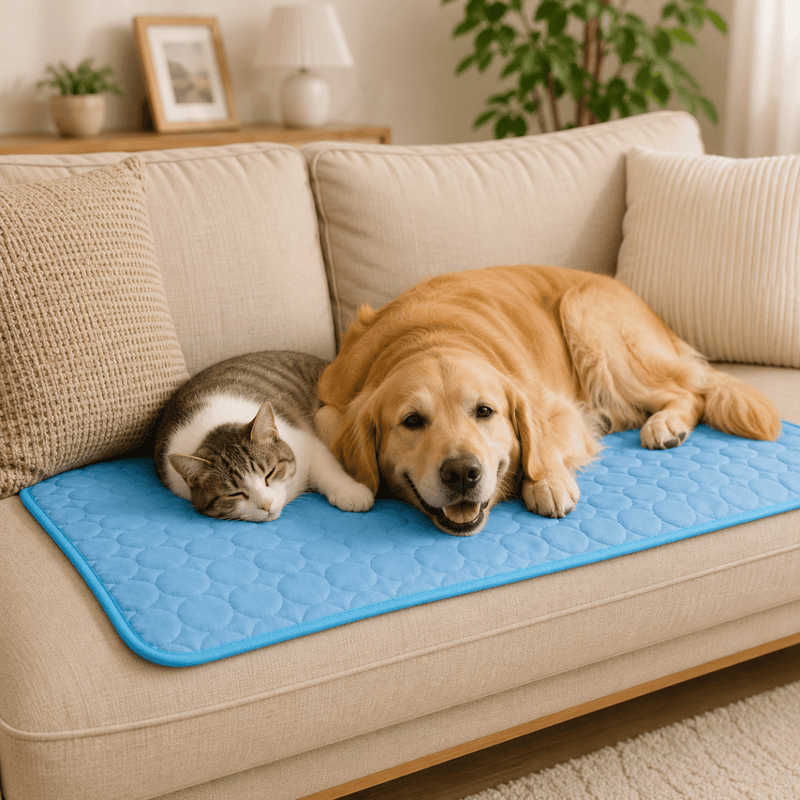 Lit rafraîchissant pour animaux de compagnie – Extra grand, design confortable pour chiens et chats