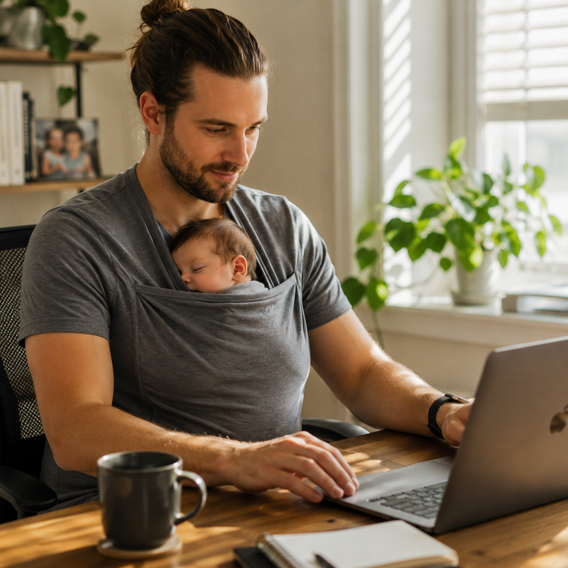 BONDWEAR – Innovative Babywearing Shirt for Hands-Free Parenting & Nursing