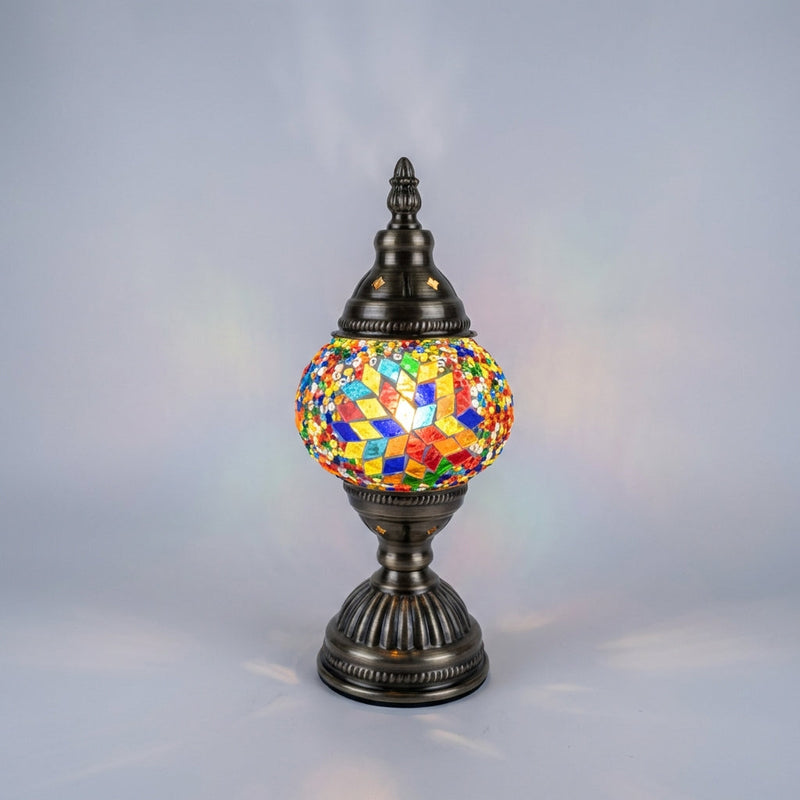 Zafira Handmade Mosaic Globe Table Lamp