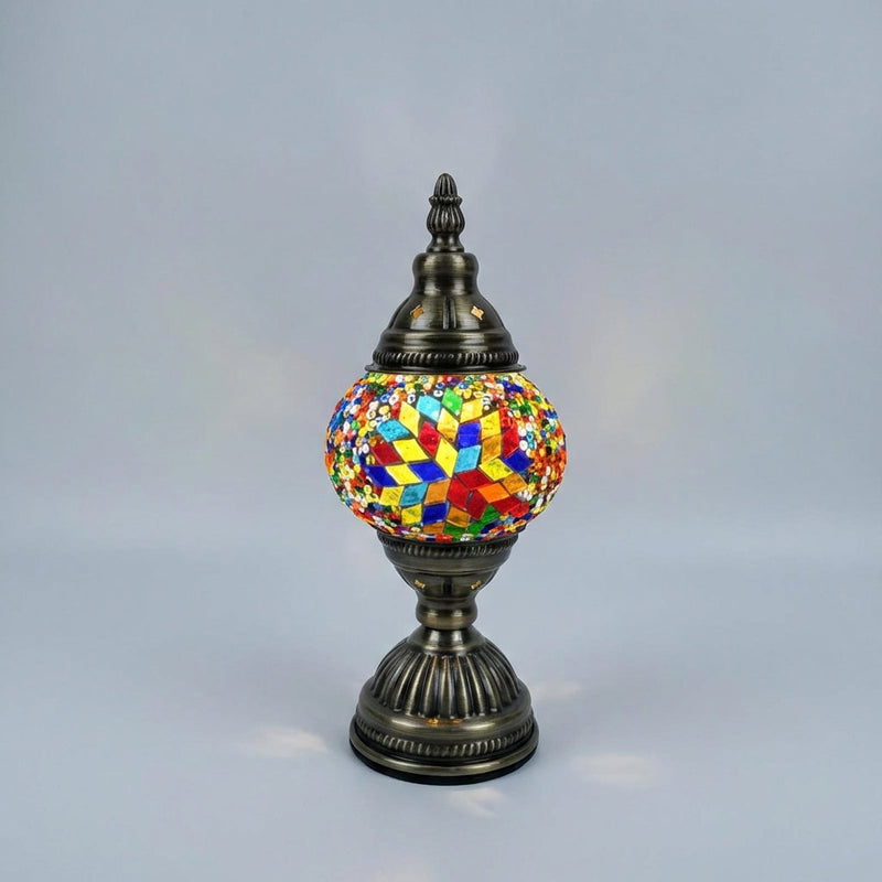Zafira Handmade Mosaic Globe Table Lamp