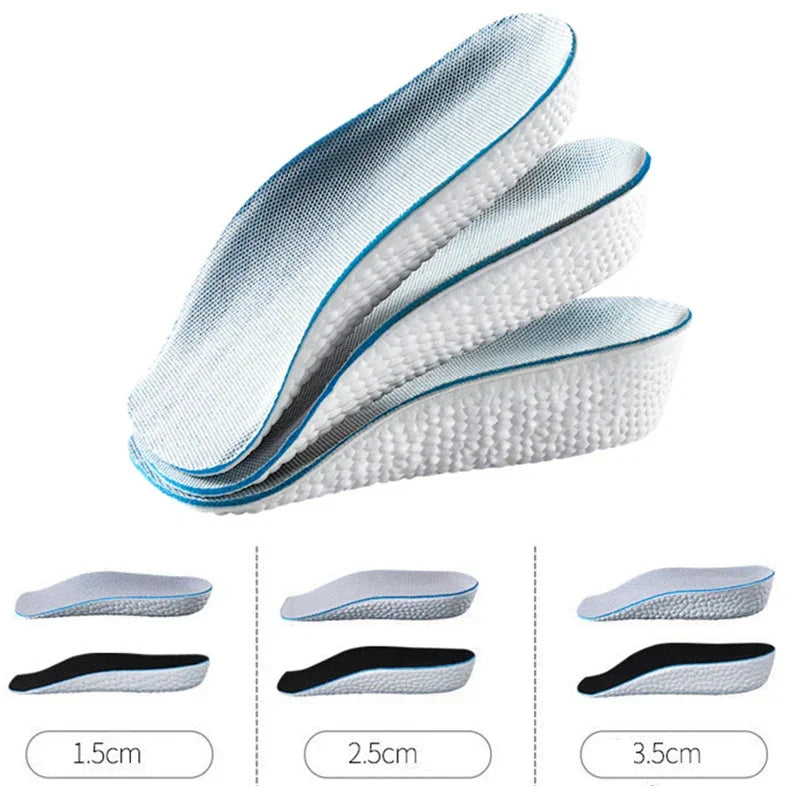 Orthopaedic Height-Increasing Insoles with Arch Support for Everyday Comfort